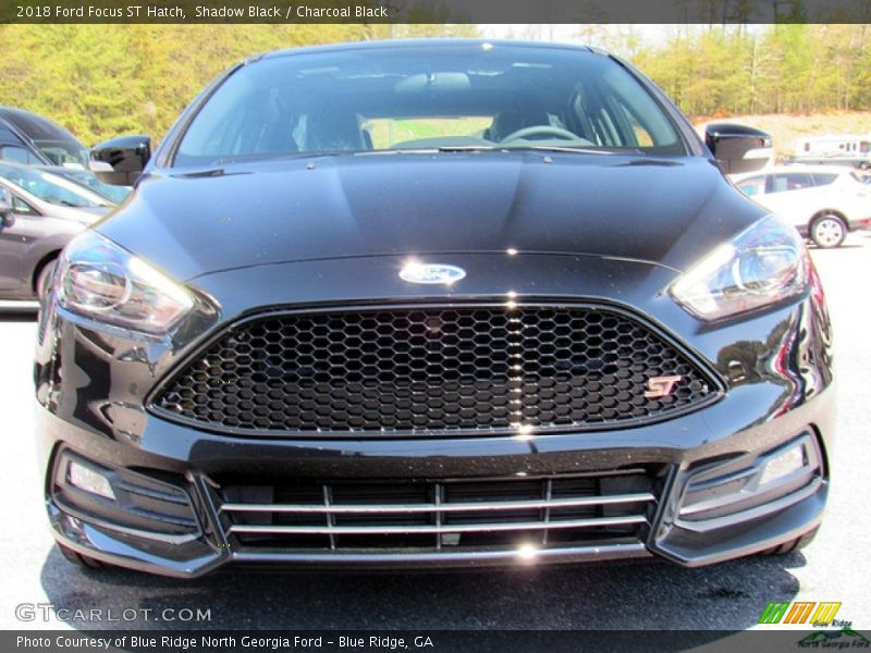 Shadow Black / Charcoal Black 2018 Ford Focus ST Hatch