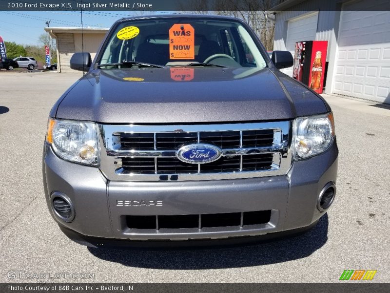 Ingot Silver Metallic / Stone 2010 Ford Escape XLS