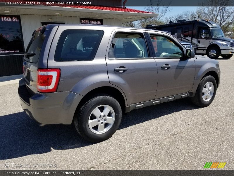 Ingot Silver Metallic / Stone 2010 Ford Escape XLS