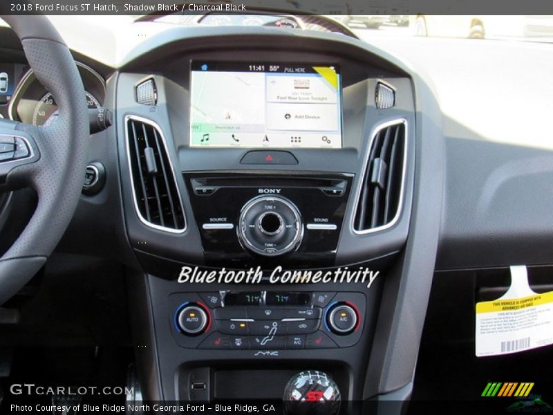 Shadow Black / Charcoal Black 2018 Ford Focus ST Hatch