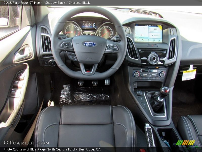 Shadow Black / Charcoal Black 2018 Ford Focus ST Hatch