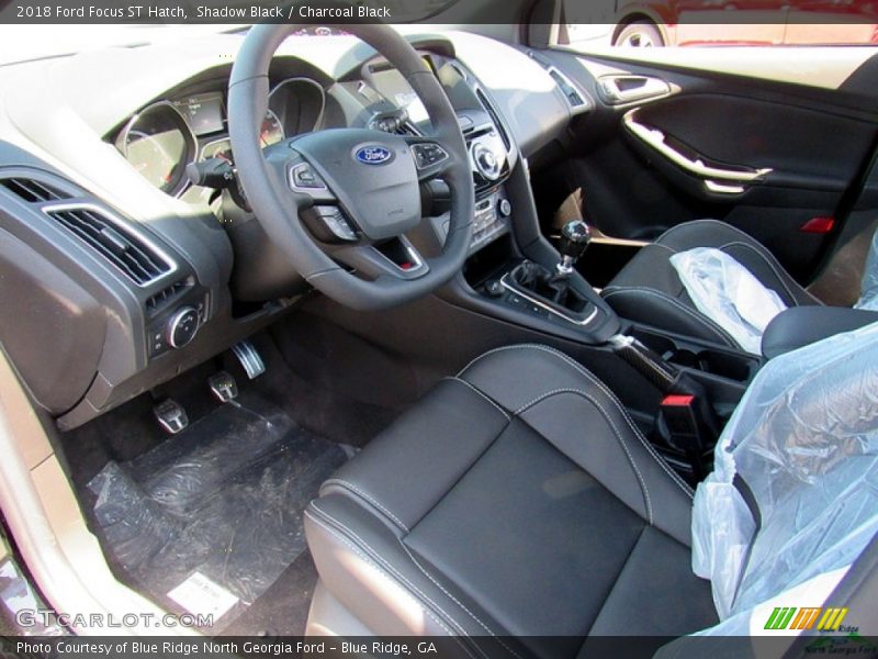 Shadow Black / Charcoal Black 2018 Ford Focus ST Hatch