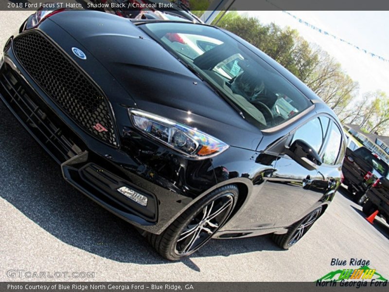 Shadow Black / Charcoal Black 2018 Ford Focus ST Hatch