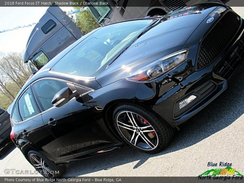 Shadow Black / Charcoal Black 2018 Ford Focus ST Hatch