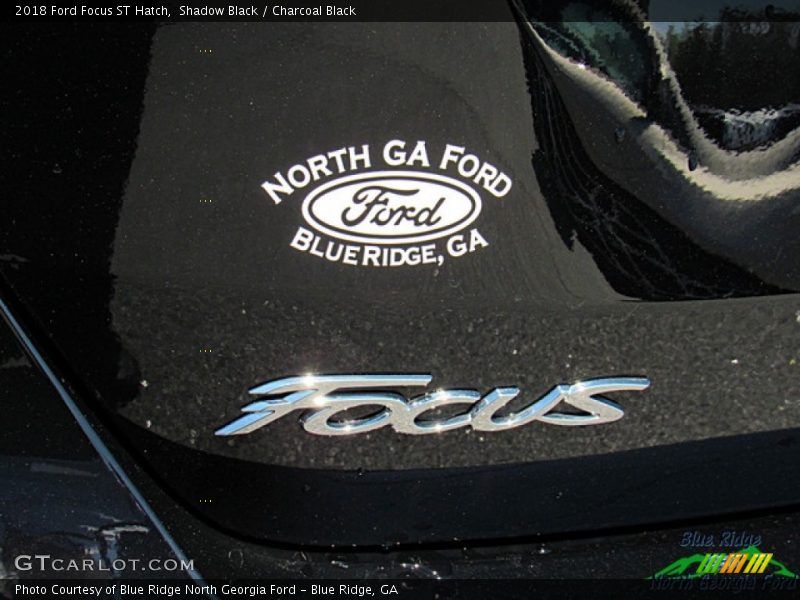 Shadow Black / Charcoal Black 2018 Ford Focus ST Hatch