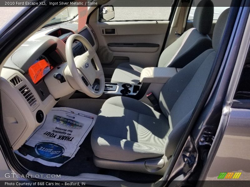 Ingot Silver Metallic / Stone 2010 Ford Escape XLS