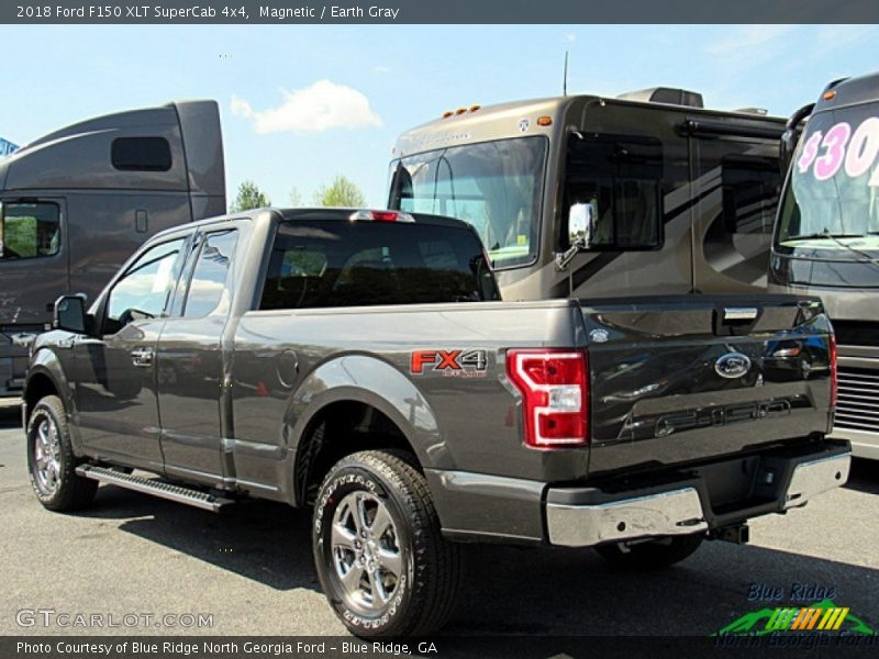 Magnetic / Earth Gray 2018 Ford F150 XLT SuperCab 4x4