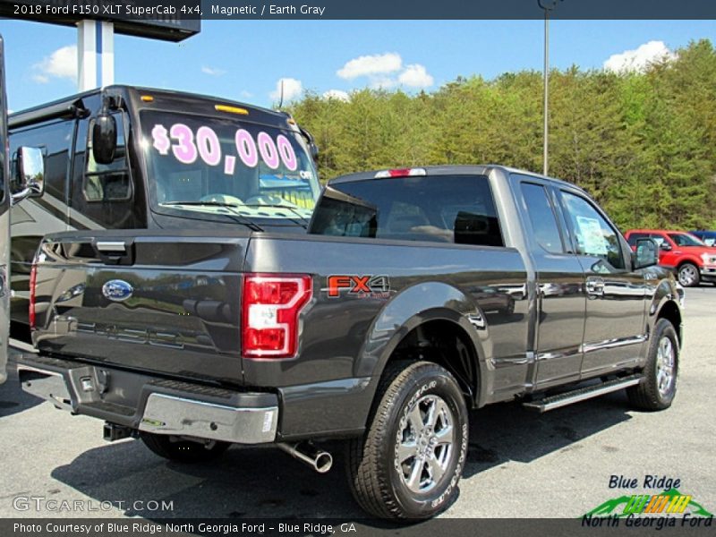 Magnetic / Earth Gray 2018 Ford F150 XLT SuperCab 4x4
