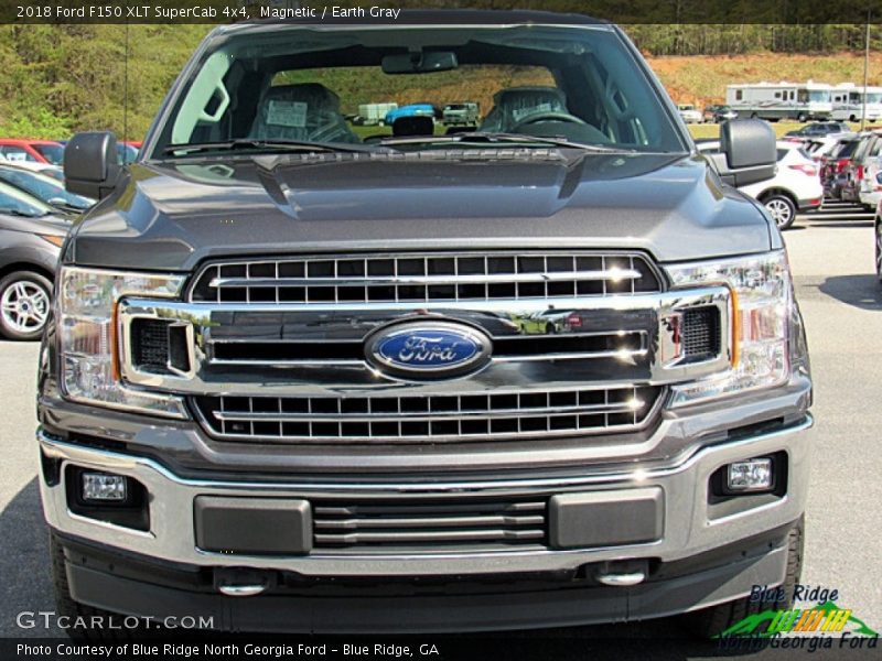 Magnetic / Earth Gray 2018 Ford F150 XLT SuperCab 4x4