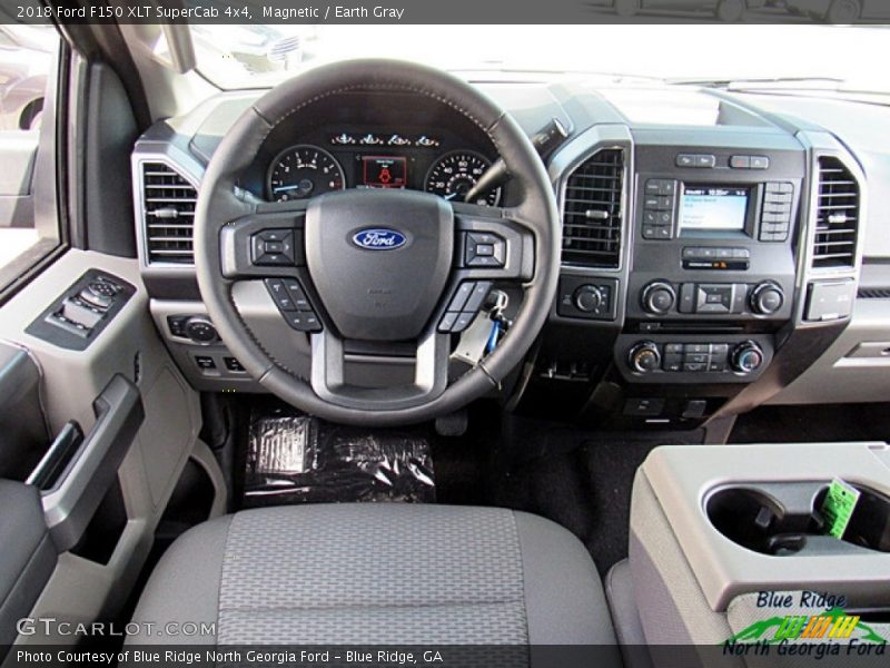 Magnetic / Earth Gray 2018 Ford F150 XLT SuperCab 4x4