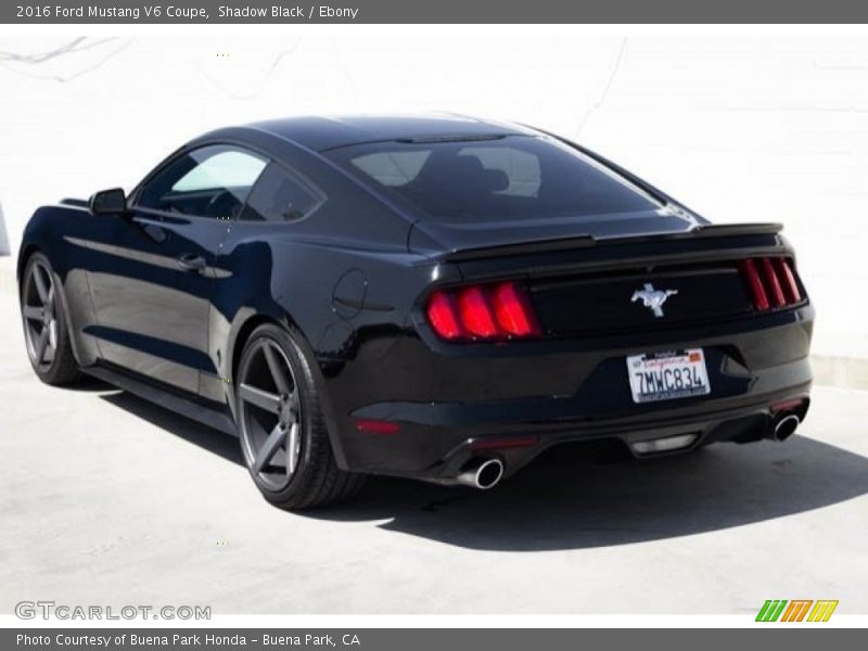 Shadow Black / Ebony 2016 Ford Mustang V6 Coupe