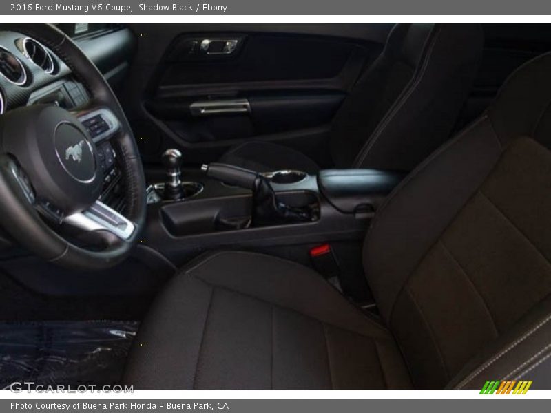 Shadow Black / Ebony 2016 Ford Mustang V6 Coupe