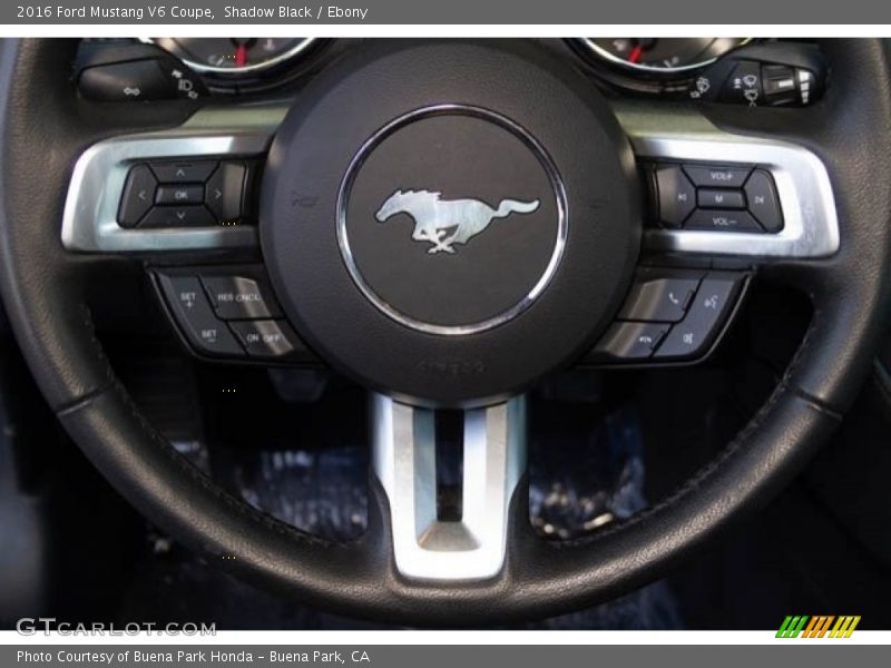 Shadow Black / Ebony 2016 Ford Mustang V6 Coupe