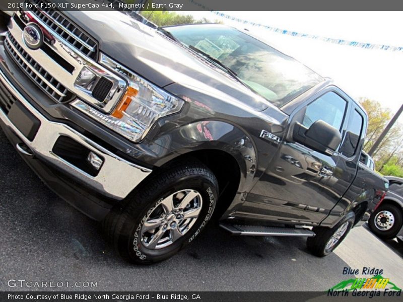 Magnetic / Earth Gray 2018 Ford F150 XLT SuperCab 4x4