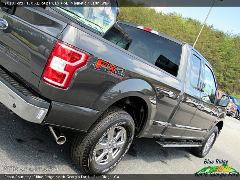 Magnetic / Earth Gray 2018 Ford F150 XLT SuperCab 4x4