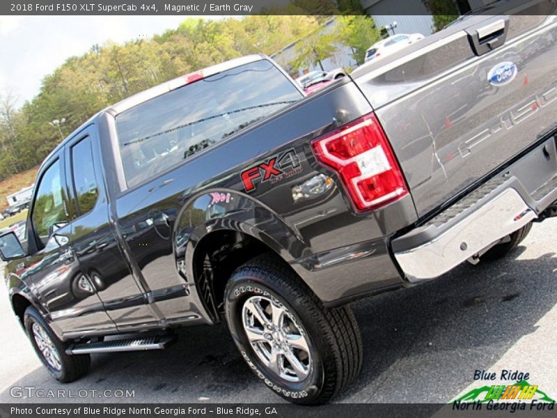 Magnetic / Earth Gray 2018 Ford F150 XLT SuperCab 4x4