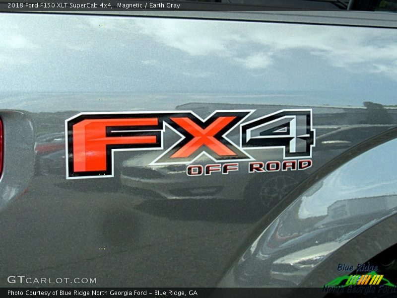 Magnetic / Earth Gray 2018 Ford F150 XLT SuperCab 4x4