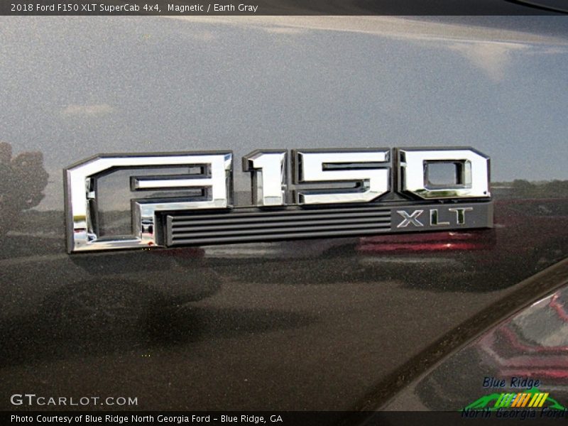 Magnetic / Earth Gray 2018 Ford F150 XLT SuperCab 4x4