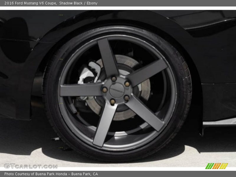 Shadow Black / Ebony 2016 Ford Mustang V6 Coupe