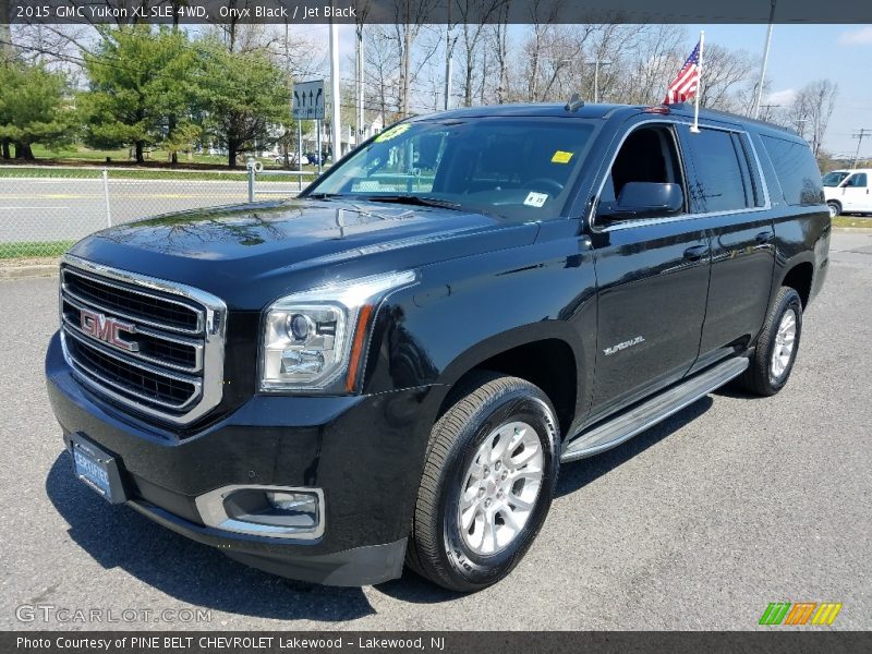 Onyx Black / Jet Black 2015 GMC Yukon XL SLE 4WD