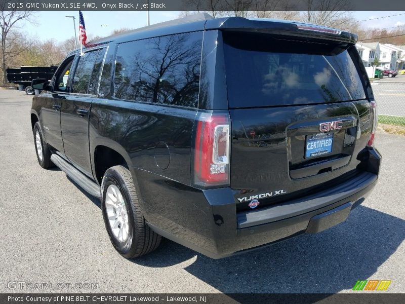 Onyx Black / Jet Black 2015 GMC Yukon XL SLE 4WD