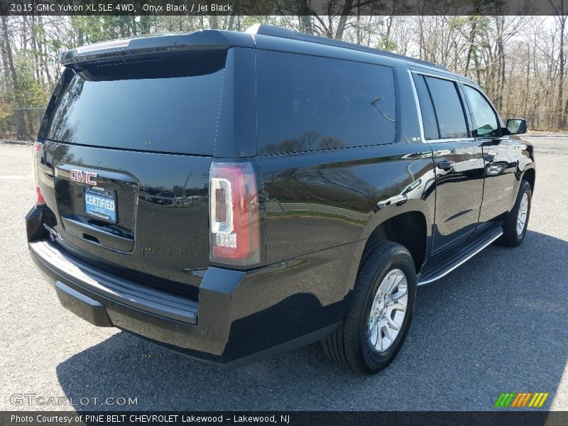 Onyx Black / Jet Black 2015 GMC Yukon XL SLE 4WD