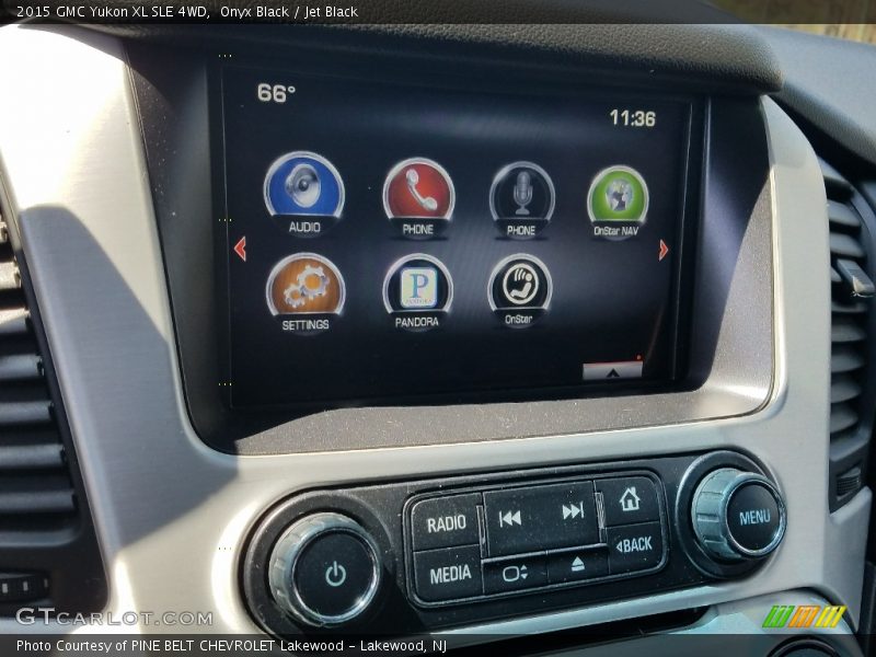 Onyx Black / Jet Black 2015 GMC Yukon XL SLE 4WD