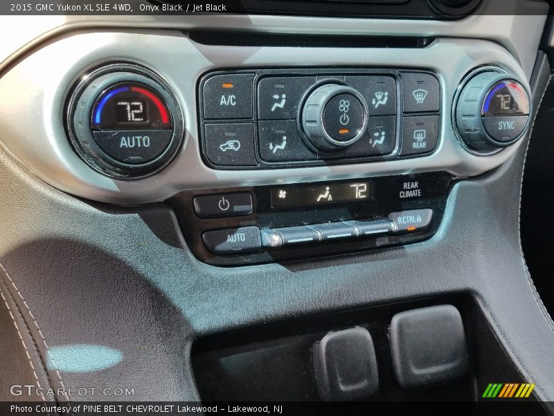 Onyx Black / Jet Black 2015 GMC Yukon XL SLE 4WD