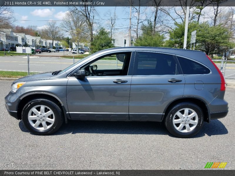 Polished Metal Metallic / Gray 2011 Honda CR-V SE 4WD