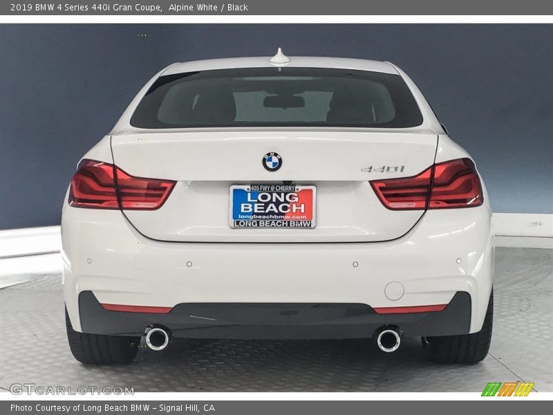 Alpine White / Black 2019 BMW 4 Series 440i Gran Coupe