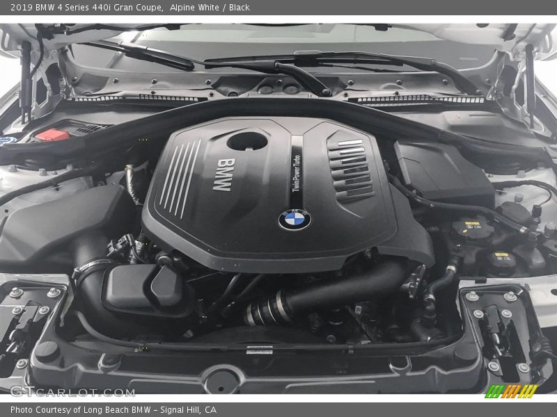  2019 4 Series 440i Gran Coupe Engine - 3.0 Liter DI TwinPower Turbocharged DOHC 24-Valve VVT Inline 6 Cylinder
