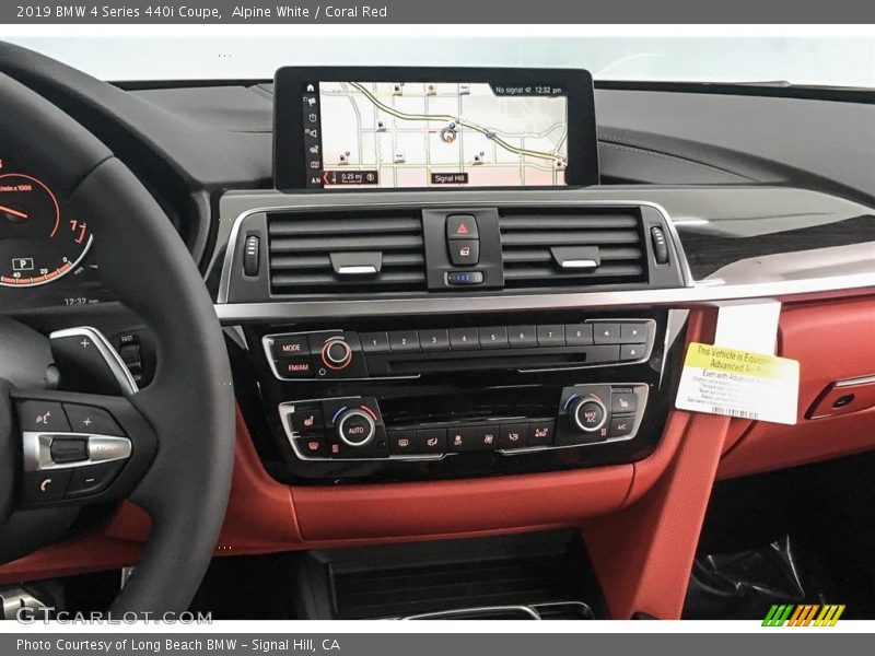 Controls of 2019 4 Series 440i Coupe