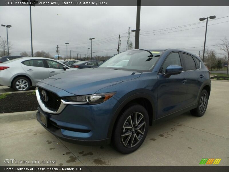 Eternal Blue Metallic / Black 2018 Mazda CX-5 Touring AWD