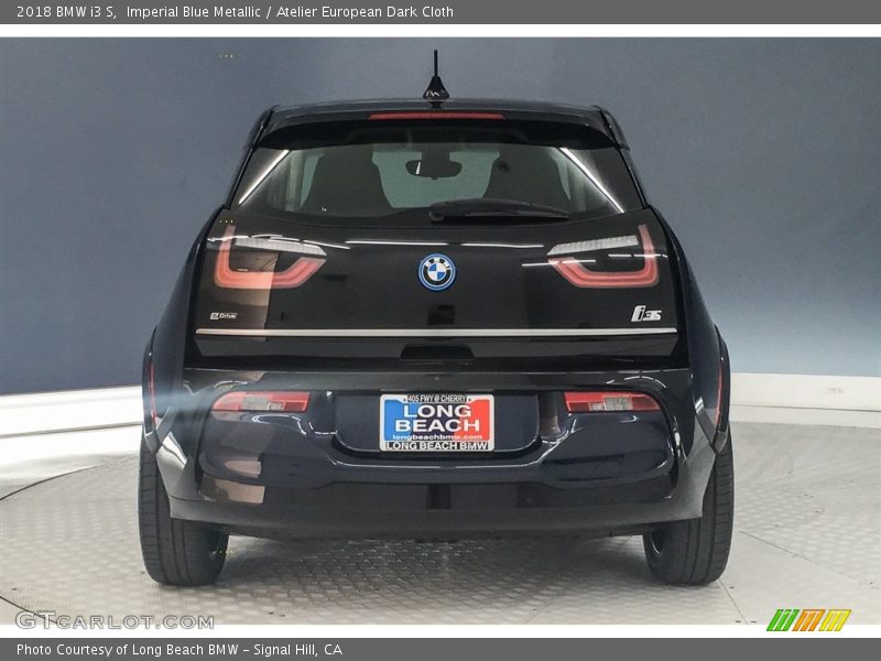 Imperial Blue Metallic / Atelier European Dark Cloth 2018 BMW i3 S