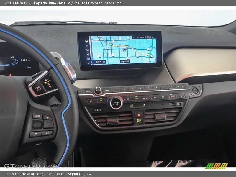 Imperial Blue Metallic / Atelier European Dark Cloth 2018 BMW i3 S