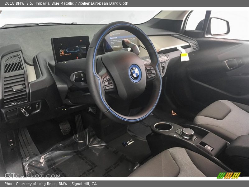 Imperial Blue Metallic / Atelier European Dark Cloth 2018 BMW i3 S