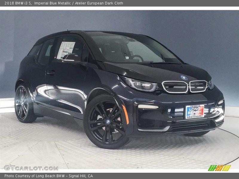 Imperial Blue Metallic / Atelier European Dark Cloth 2018 BMW i3 S