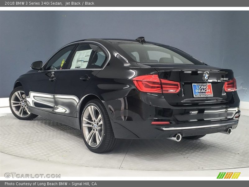 Jet Black / Black 2018 BMW 3 Series 340i Sedan