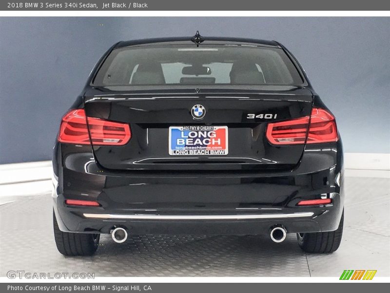 Jet Black / Black 2018 BMW 3 Series 340i Sedan