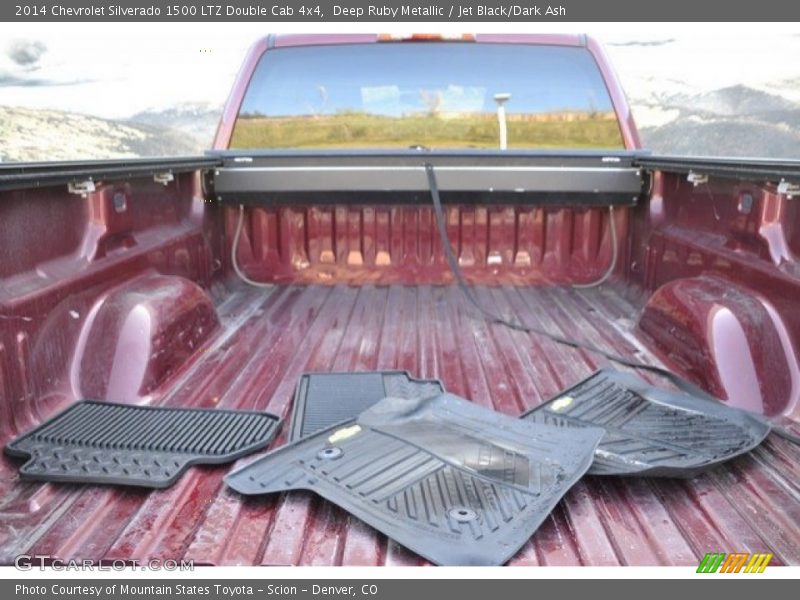 Deep Ruby Metallic / Jet Black/Dark Ash 2014 Chevrolet Silverado 1500 LTZ Double Cab 4x4