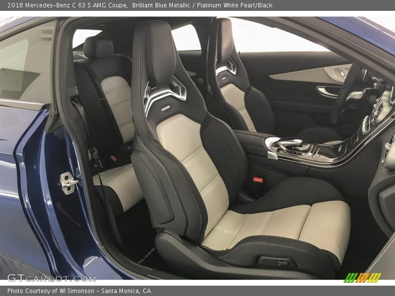 Front Seat of 2018 C 63 S AMG Coupe