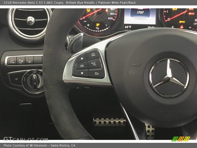  2018 C 63 S AMG Coupe Steering Wheel