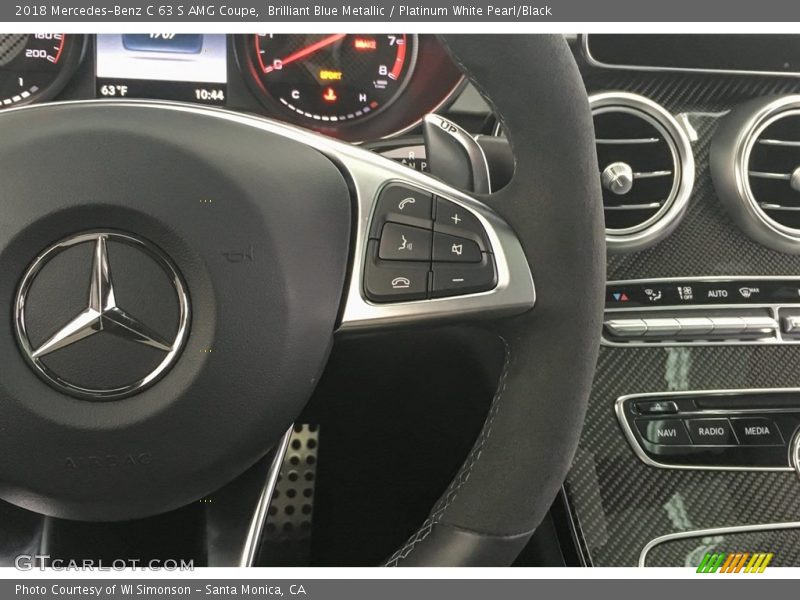  2018 C 63 S AMG Coupe Steering Wheel