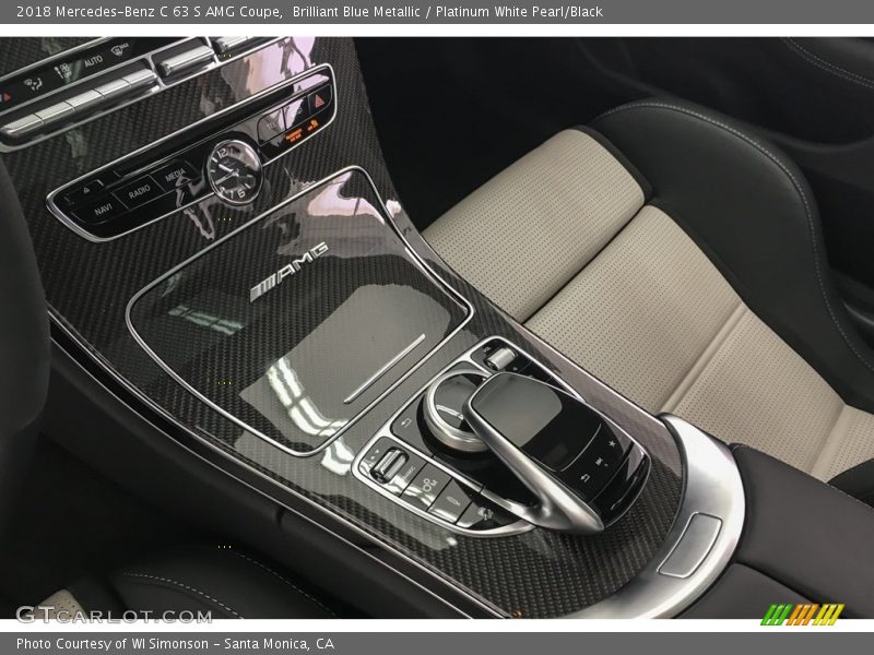 Controls of 2018 C 63 S AMG Coupe