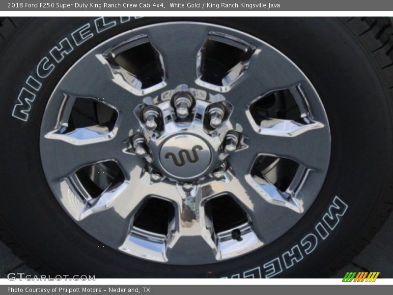 White Gold / King Ranch Kingsville Java 2018 Ford F250 Super Duty King Ranch Crew Cab 4x4