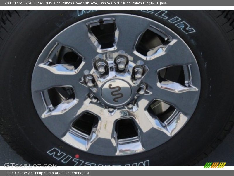 White Gold / King Ranch Kingsville Java 2018 Ford F250 Super Duty King Ranch Crew Cab 4x4