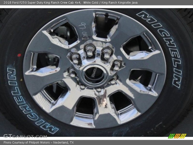 White Gold / King Ranch Kingsville Java 2018 Ford F250 Super Duty King Ranch Crew Cab 4x4