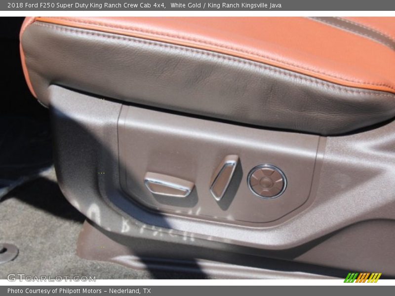 White Gold / King Ranch Kingsville Java 2018 Ford F250 Super Duty King Ranch Crew Cab 4x4