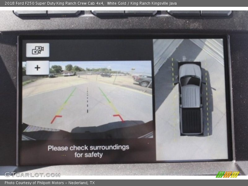 White Gold / King Ranch Kingsville Java 2018 Ford F250 Super Duty King Ranch Crew Cab 4x4