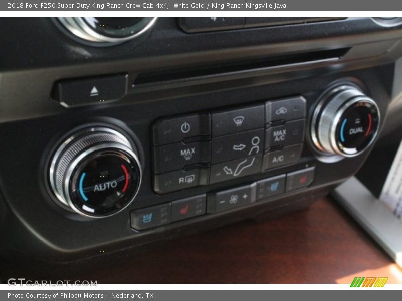 White Gold / King Ranch Kingsville Java 2018 Ford F250 Super Duty King Ranch Crew Cab 4x4